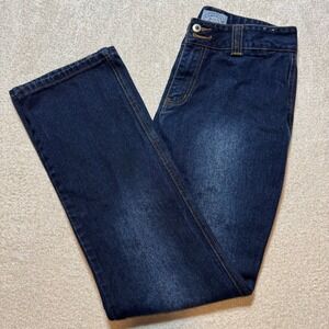 Vintage Carolina Blues Dark Wash Bootcut Jeans Size 8 100% Cotton 90s